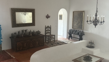 Resa Estates for sale te koop project Cala Tarida Ibiza pool living room.jpeg